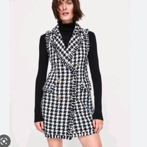 Zara tweed dress